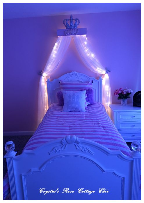Bed Crown Canopy Lights
