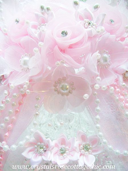 Chic Pink Decadence Embellished Candy/Trinket Dish