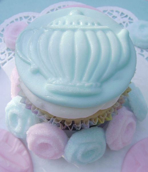 Tea Party Cupcake Toppers