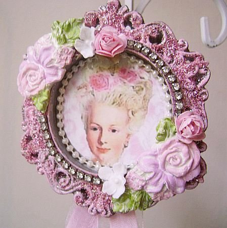 Vintage Rhinestones and the Royal Marie Ornament