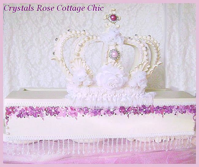 Hand Painted Bed Crown Teester