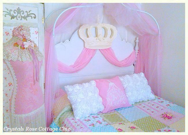 Bella Baroque Bed Crown French Ivory...Color Choices