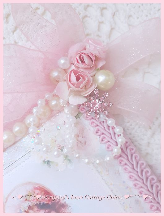 La Belle Victorian Girl in Pink Card