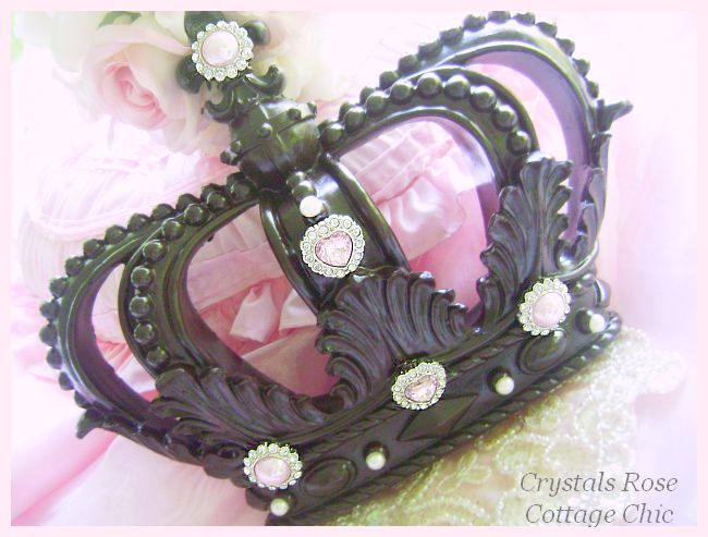 Fleur De Lis Wall / Bed Crown in Espresso