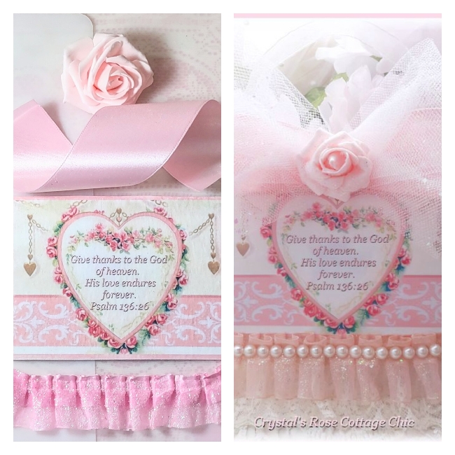 DIY Psalm 136 Verse 26 Plaque Craft Kit ...Free Shipping