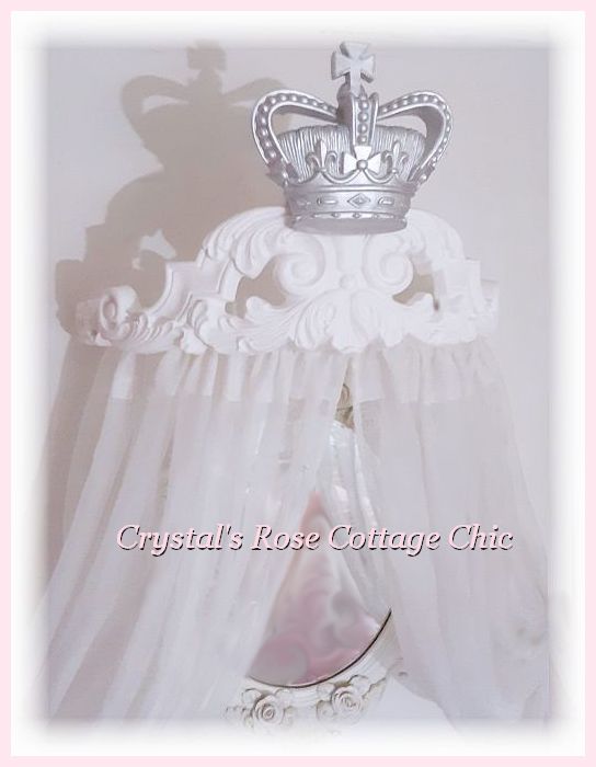Curved Brit Bed Crown Canopy/Cornice....Color Customization