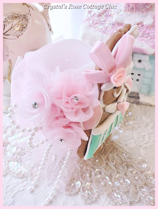 Sweet Gingerbread Girl LED Candle..Free Shipping