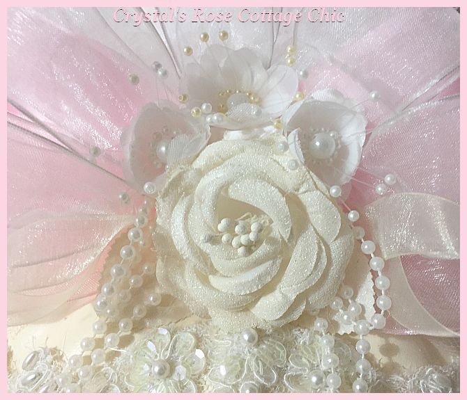 Gorgeous Ivory Lace Pumpkin