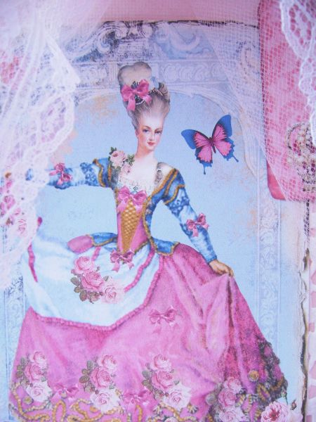 Marie Antoinette Pink Gift Bag