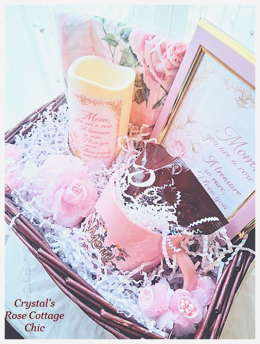 Mom You A Rose Gift Basket