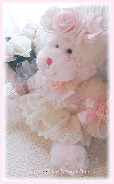 Proverbs 31 Blessed Mother Rose Bouquet Pink Bear Gift Set