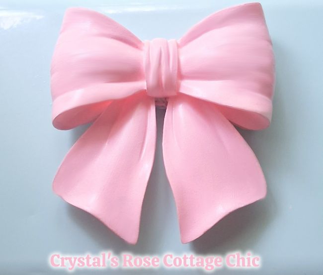 Pink Coquette Bow Magnetic Resin Applique