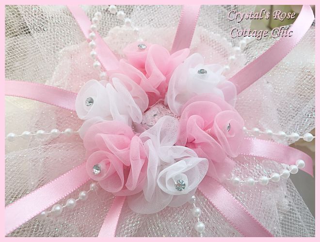 Lace and Roses Pink Pumpkin