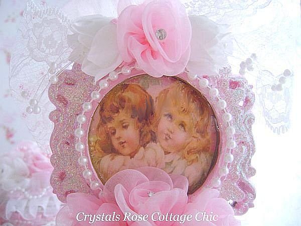Vintage Victorian Cherub Ornament