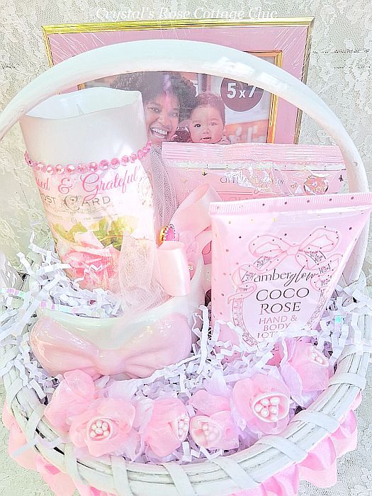 Pink Bow Coquette Mother's Day Gift Basket