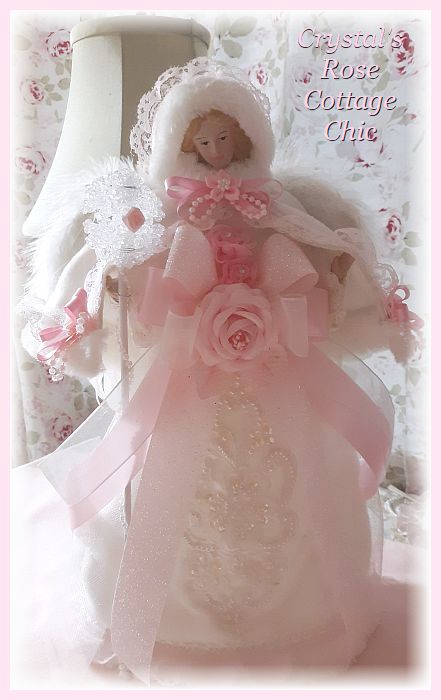Princess Snowflake Angel Tree Topper