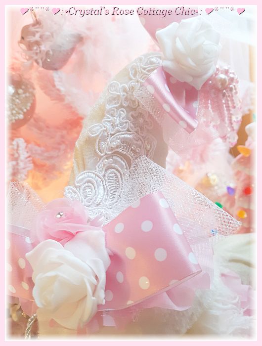 Pink Polka Dot Dreams Santa
