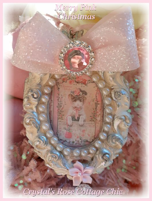 Vintage Kitty Cat Ornament