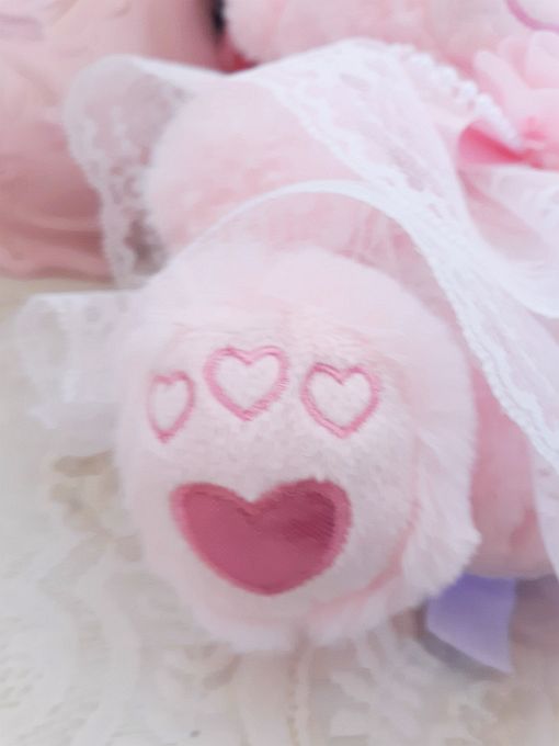 Sweet Pink Heart Bear