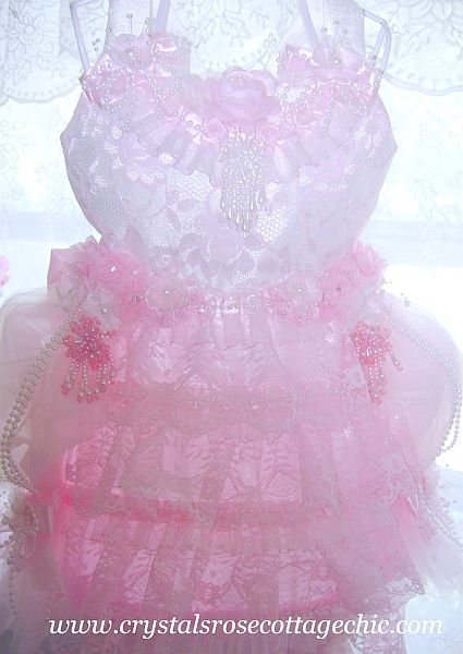 Romantic Pink Passion Dress Form