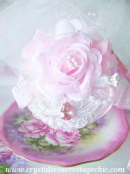 Romantic Pink Rose Parfum Atomizer