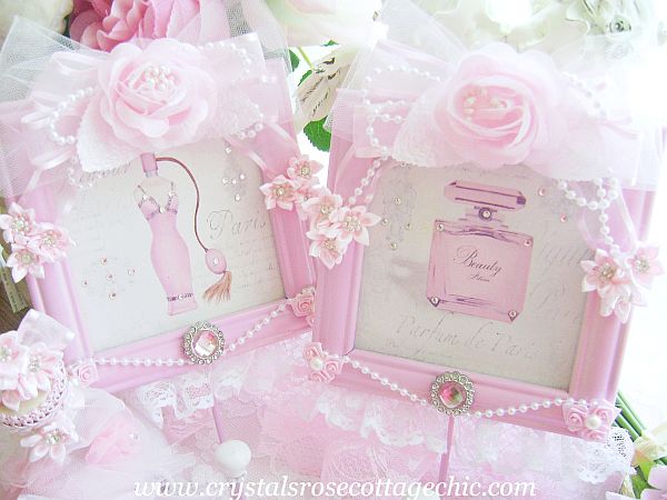 Paris Chic Glamour Powder Room Plaque
