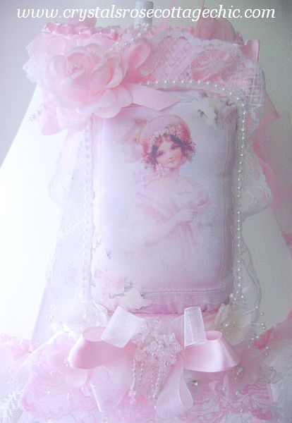 La Belle Pink Victorian Girl Sachet