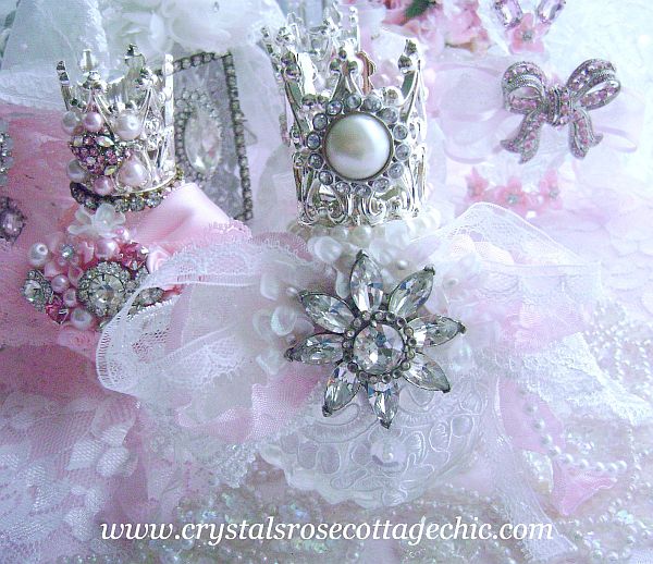 Bejeweled Crown Perfume Bottle