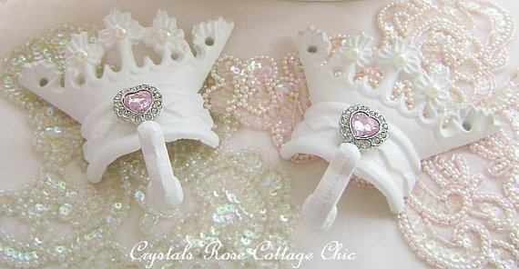 Romantic French Fleur de Lis Bed Crown Canopy