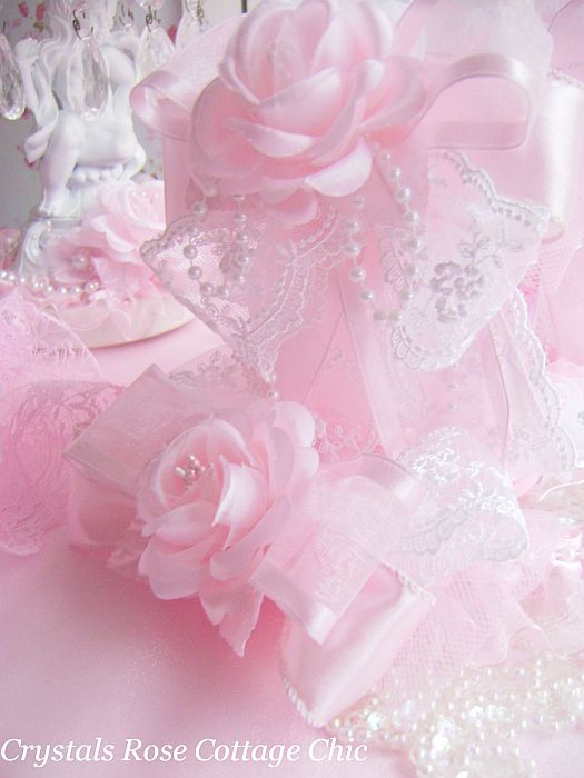 Shabby Chic Pink Cherub Candle Set
