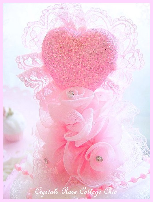 Valentines Day Cupcake Decor