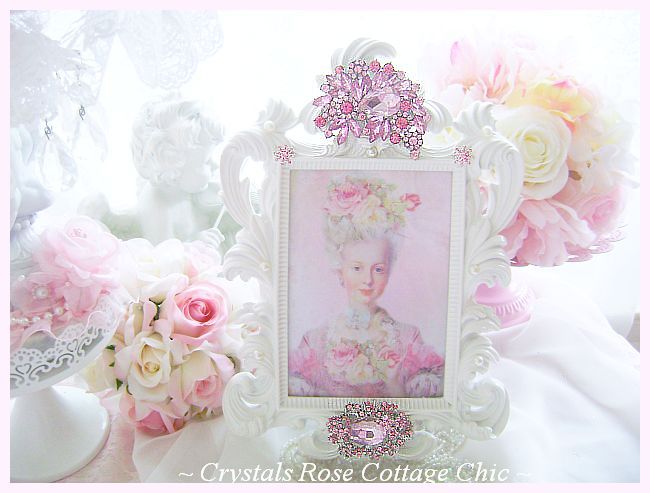 Pink Crystal Sparkle Frame