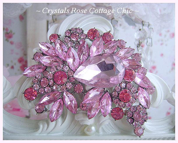 Pink Crystal Sparkle Frame