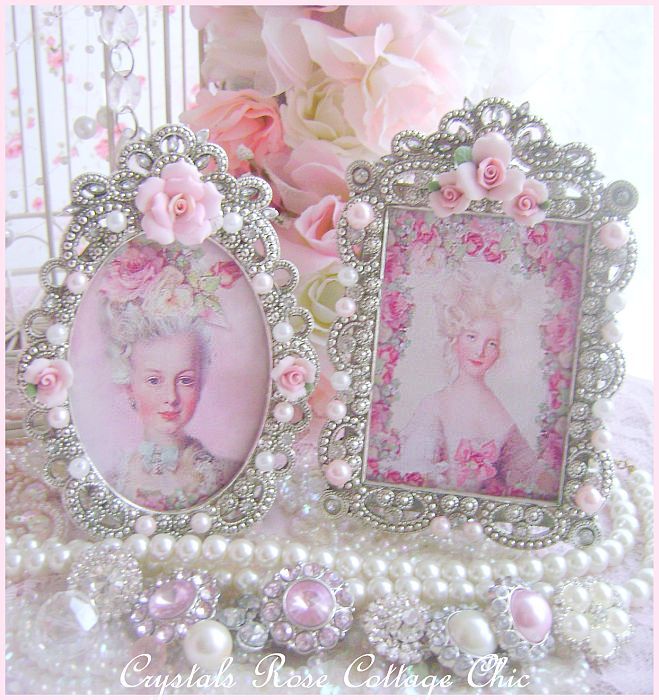 Pink Porcelain Rose Marie Frame 2