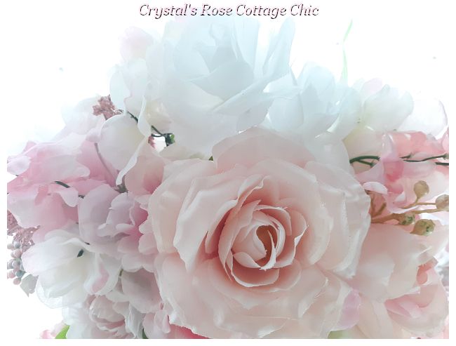 Pink Floral Arrangement in Teapot
