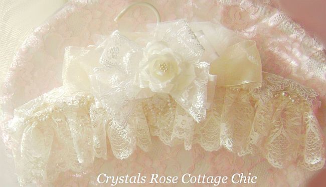 Victorian Ivory Rose Hanger