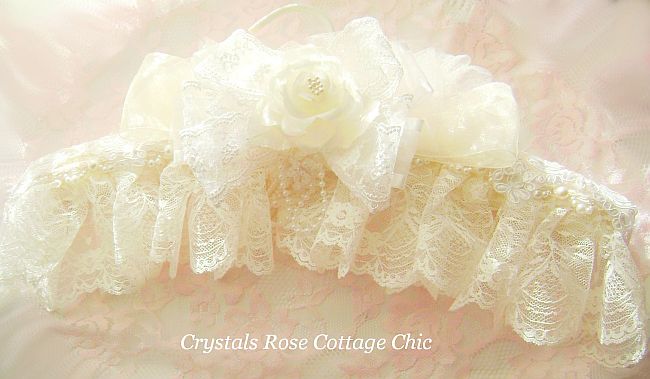 Victorian Ivory Rose Hanger