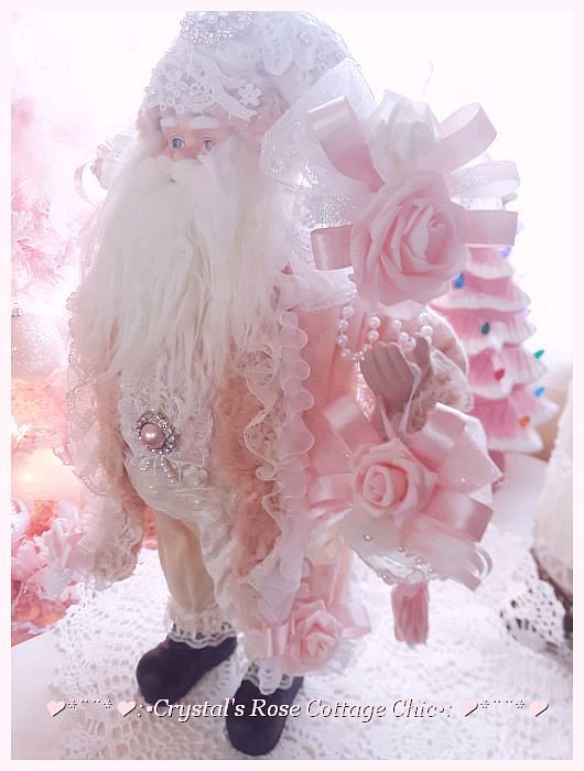 Blush Pinky Peach Santa