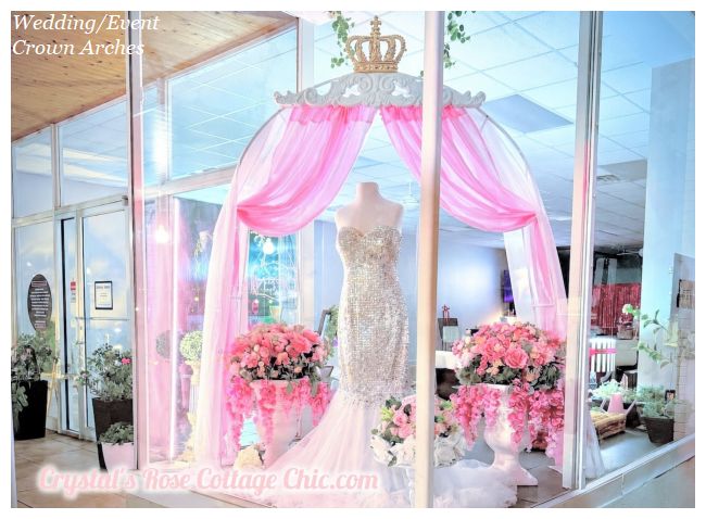 French Crown Wedding / Event Arch