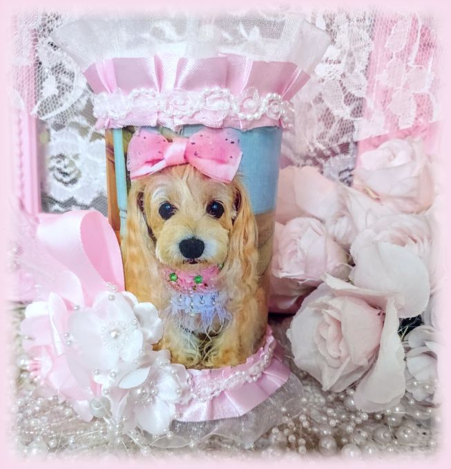 BOGO Pink Rose Pet Remembrance LED Candle...Free Shipping