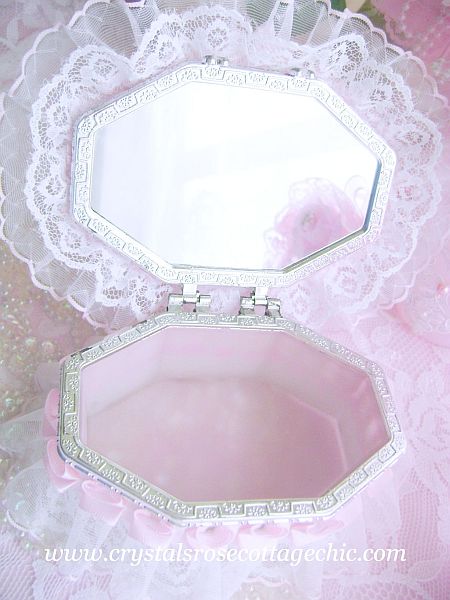 Romantic Rose Pink Jewelry Box