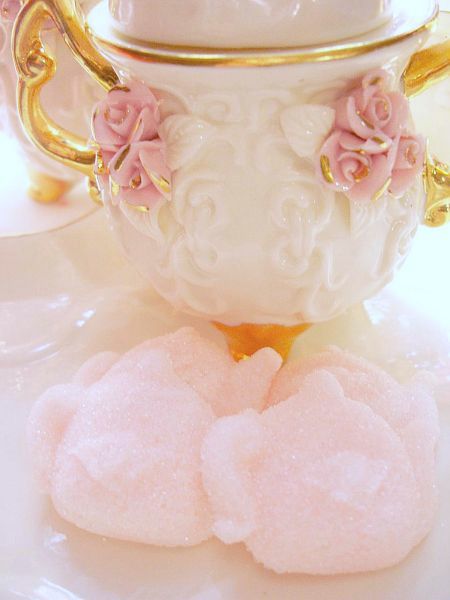 Romantic Pink Rose Sugar Bowl