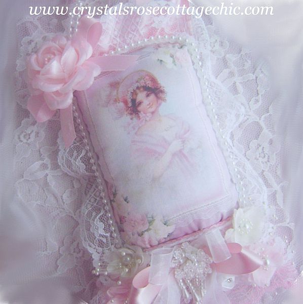 La Belle Pink Victorian Girl Sachet