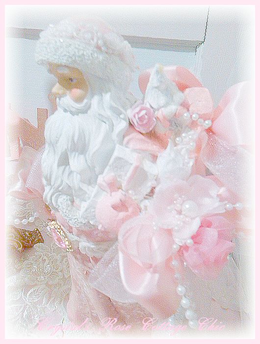 Sweet Pink Santa