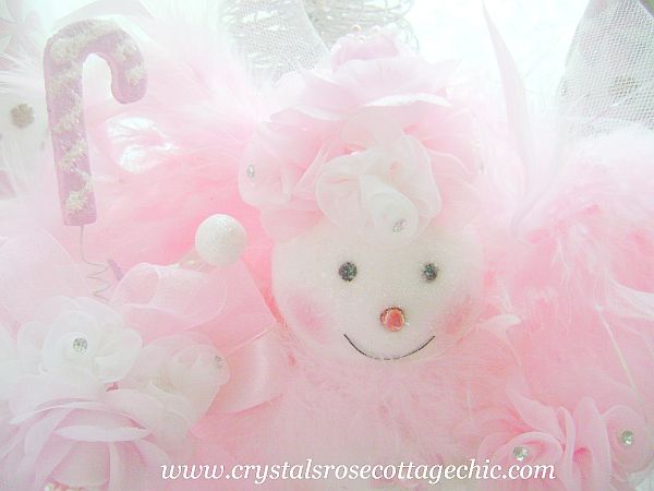 Candycane Wishes Snow Angel