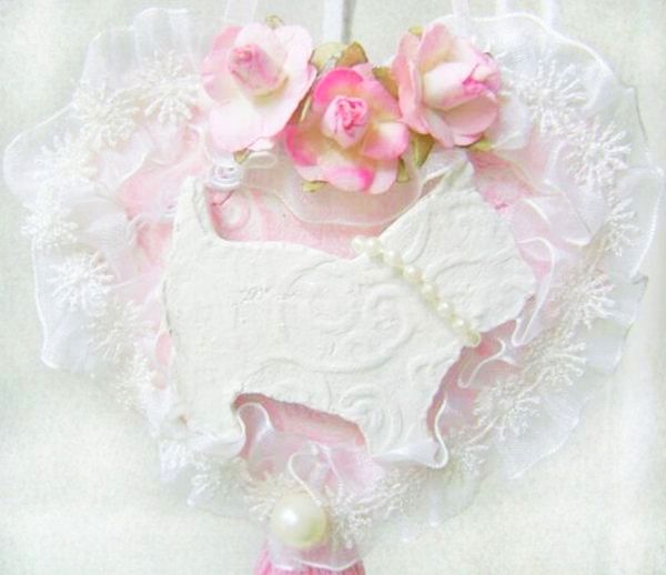 Shabby Cottage Scottie Dog Decor/Ornament