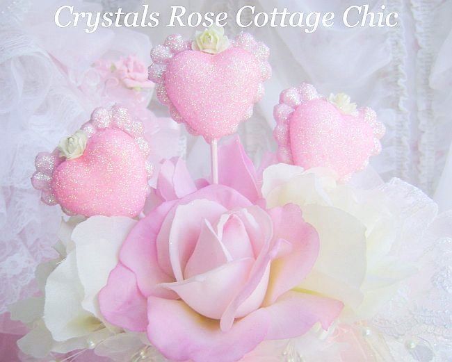 Beautiful Valentines Day Vintage Cherub Arrangement