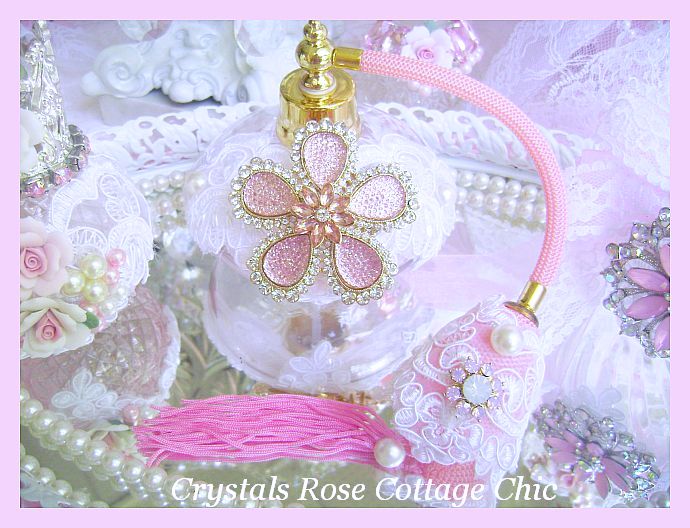 Luxury Pink Romantic Perfume Atomizer
